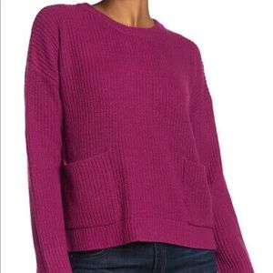 NWT MELLODAY Two Pocket Pullover Sweater